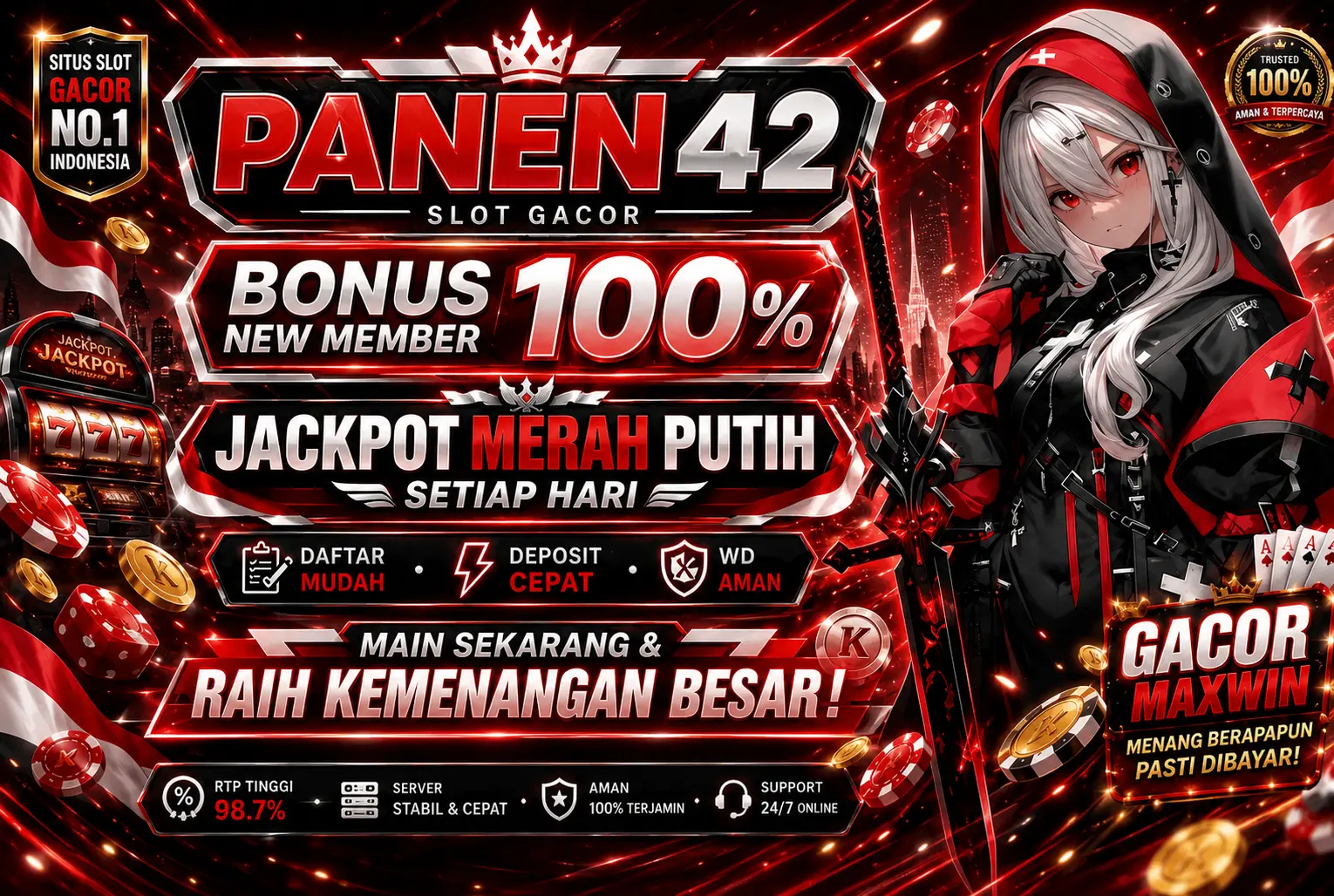 PANEN42 • Ladang Produktif Dengan 42 Siklus Hasil Untuk Mengatur Sumber Daya Dan Mengembangkan Area Permainan 
